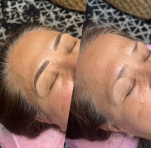 Eyebrow Tattoo result by Ink and Esthetics by Arti in Elko, NV