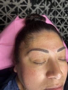 Eyebrow Tattoo result by Ink and Esthetics by Arti in Elko, NV