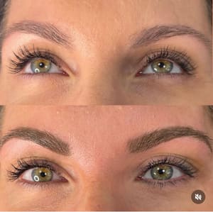 Eyebrow Tattoo result by Ink and Glow Beauty Microblading in Carlsbad, CA