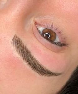 Eyebrow Tattoo result by Ink and Glow Beauty Microblading in Carlsbad, CA