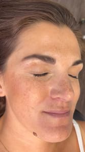 Eyebrow Tattoo result by Ink and Glow Beauty Microblading in Carlsbad, CA