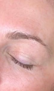 Eyebrow Tattoo result by Ink and Stroke Studio in St Petersburg, FL
