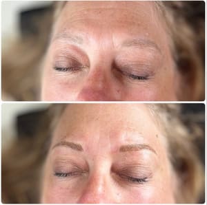 Eyebrow Tattoo result by Ink + Arch Beauty Co. in Little Chute, WI