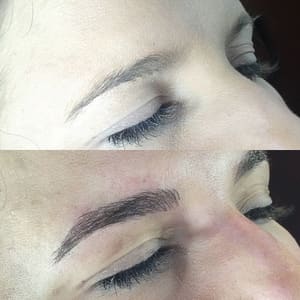 Eyebrow Tattoo result by Ink Beauty Bar in Woodbridge, VA