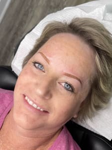Eyebrow Tattoo result by Ink Beauty FX - Permanent Makeup in Nephi, UT