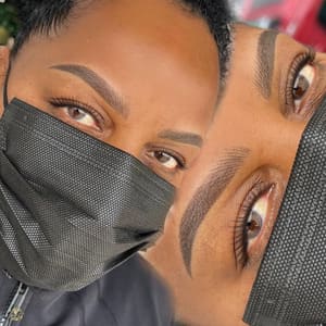 Eyebrow Tattoo result by Ink Beauty LLC in Woodbury, MN