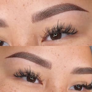 Eyebrow Tattoo result by Ink Beauty LLC in Woodbury, MN