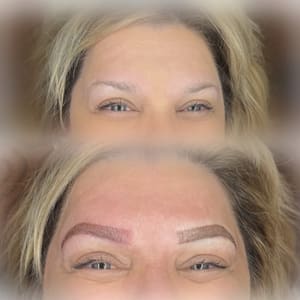 Eyebrow Tattoo result by Ink By Ash in Severn, MD