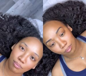Eyebrow Tattoo result by Ink by Eden ombré powder brows in Las Vegas, NV
