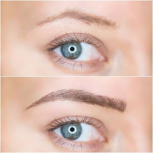 Eyebrow Tattoo result by Ink By Lush Permanent Makeup & Academy in Henderson, NV