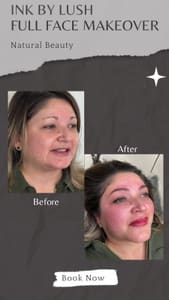 Eyebrow Tattoo result by Ink By Lush Permanent Makeup & Academy in Henderson, NV