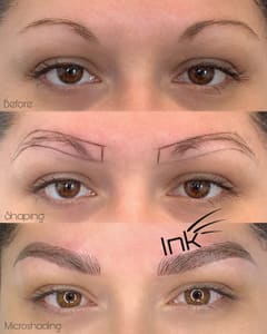 Eyebrow Tattoo result by Ink by Sydney Jaccarya in Temecula, CA