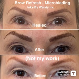 Eyebrow Tattoo result by Ink+ By Wendy, Inc. in San Mateo, CA