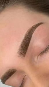 Eyebrow Tattoo result by Ink Cosmetics by Kat in Englewood, NJ
