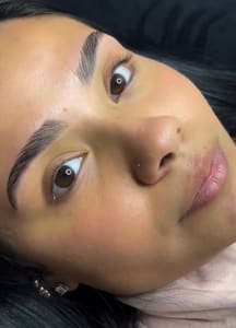 Eyebrow Tattoo result by Ink Cosmetics by Kat in Englewood, NJ