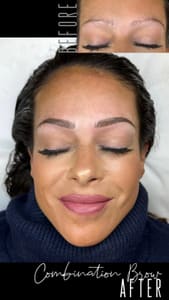 Eyebrow Tattoo result by Ink’d Arch Permanent Cosmetics in Lakewood, NJ