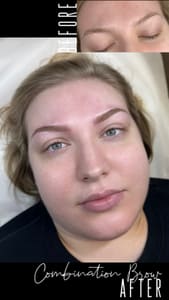 Eyebrow Tattoo result by Ink’d Arch Permanent Cosmetics in Lakewood, NJ