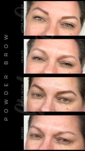 Eyebrow Tattoo result by Ink’d Arch Permanent Cosmetics in Lakewood, NJ