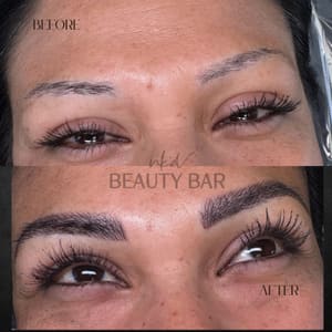 Eyebrow Tattoo result by Ink'd Beauty Bar in Visalia, CA