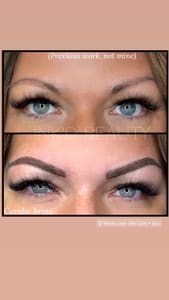 Eyebrow Tattoo result by Ink'd Beauty LLC in Augusta, ME