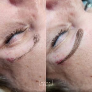Eyebrow Tattoo result by Ink'd & Classi in Oak Grove, MO