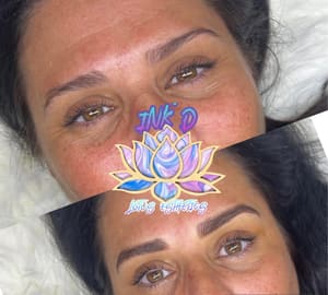 Eyebrow Tattoo result by Ink'd Lotus Esthetics in Osprey, FL