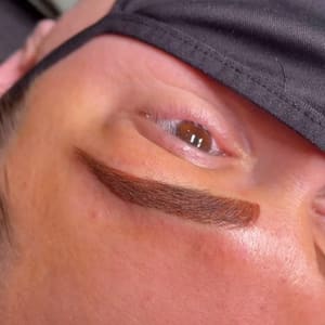Eyebrow Tattoo result by INK'd PMU Studio, LLC in Leicester, MA