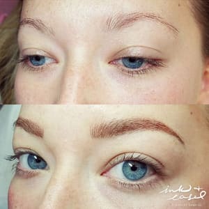 Eyebrow Tattoo result by Ink & Easel in Coeur D Alene, ID