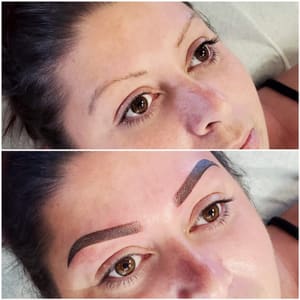 Eyebrow Tattoo result by Ink Effex Permanent Makeup in Huntington Beach, CA