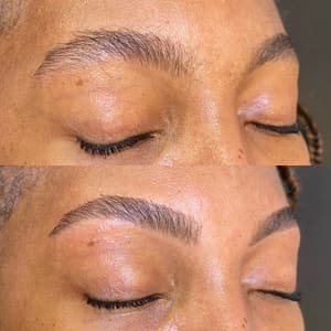 Eyebrow Tattoo result by INK&GLO in St Petersburg, FL
