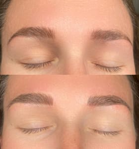 Eyebrow Tattoo result by Ink & Gold Studio LLC in Wheat Ridge, CO