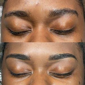 Eyebrow Tattoo result by Ink & Gold Studio LLC in Wheat Ridge, CO