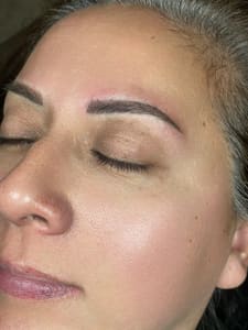 Eyebrow Tattoo result by Ink & Gold Studio LLC in Wheat Ridge, CO