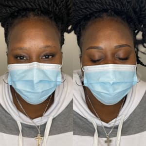 Eyebrow Tattoo result by Ink & Honey in Montclair, NJ