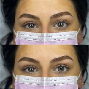 Eyebrow Tattoo result by Ink & Honey in Montclair, NJ