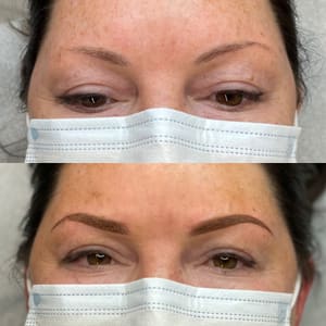 Eyebrow Tattoo result by Ink & Honey in Montclair, NJ