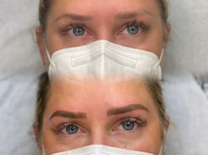 Eyebrow Tattoo result by Ink & Honey in Montclair, NJ