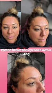 Eyebrow Tattoo result by Ink & Lashes by Shayla (LLC) in Ham Lake, MN