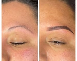 Eyebrow Tattoo result by Ink N arch in Bakersfield, CA