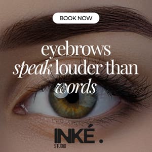 Eyebrow Tattoo result by INKÉ Studio in King Of Prussia, PA
