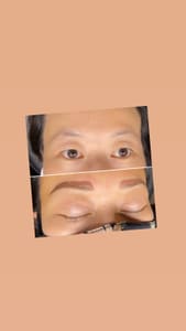 Eyebrow Tattoo result by Inka Microblading & Cosmetic Tattoos in Inglewood, CA