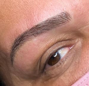 Eyebrow Tattoo result by InkbyGery in Linden, NJ