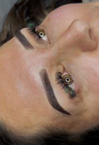 Eyebrow Tattoo result by INKD Brow Studio in Oklahoma City, OK