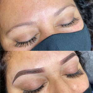 Eyebrow Tattoo result by Inked Allure in Rancho Cucamonga, CA