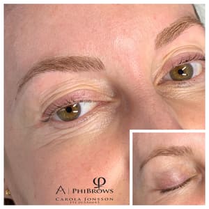 Eyebrow Tattoo result by Inked Arch in Costa Mesa, CA