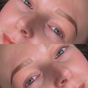Eyebrow Tattoo result by Inked Arches-Permanent Makeup Tattoo Artist in Watertown, NY