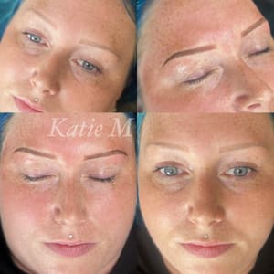 Eyebrow Tattoo result by Inked Beauty Bar in Billings, MT