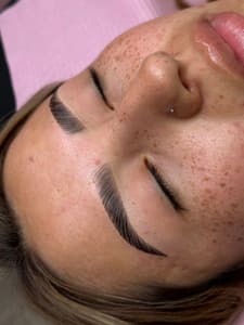 Eyebrow Tattoo result by Inked Beauty Bar in Watsonville, CA