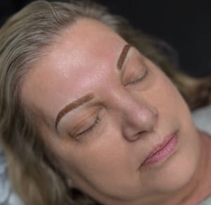 Eyebrow Tattoo result by Inked Beauty Studio in Trenton, MO