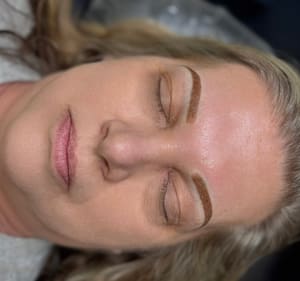 Eyebrow Tattoo result by Inked Beauty Studio in Trenton, MO